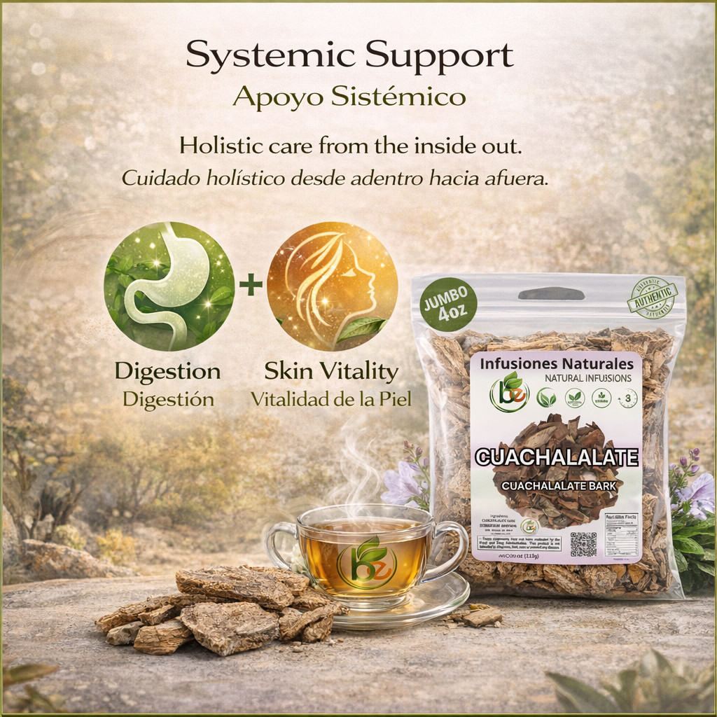 Cuachalalate Herbal Tea 4 oz-113g. Mexican Cuachalala, Cuachalalate Herbal Tea W