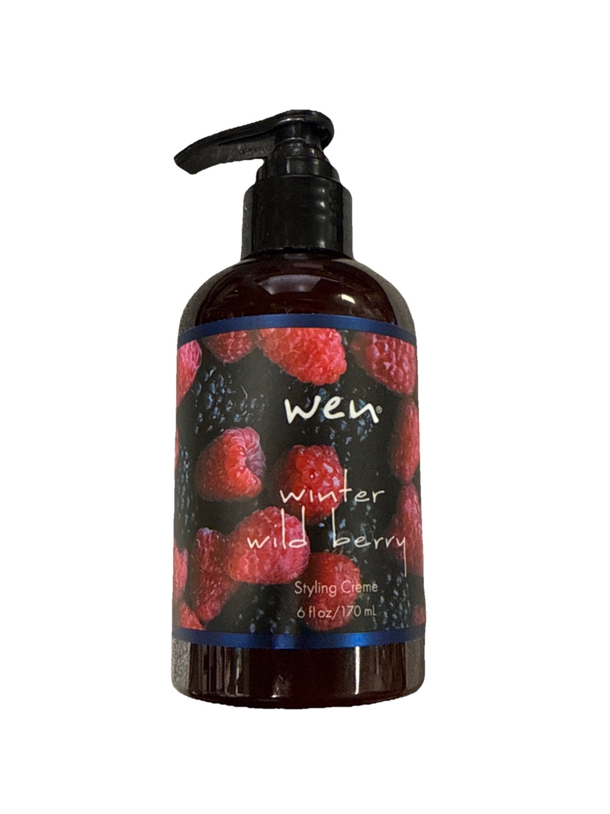 WEN Styling Creme 6 oz / 170mL (Winter Wild Berry) New + Pump
