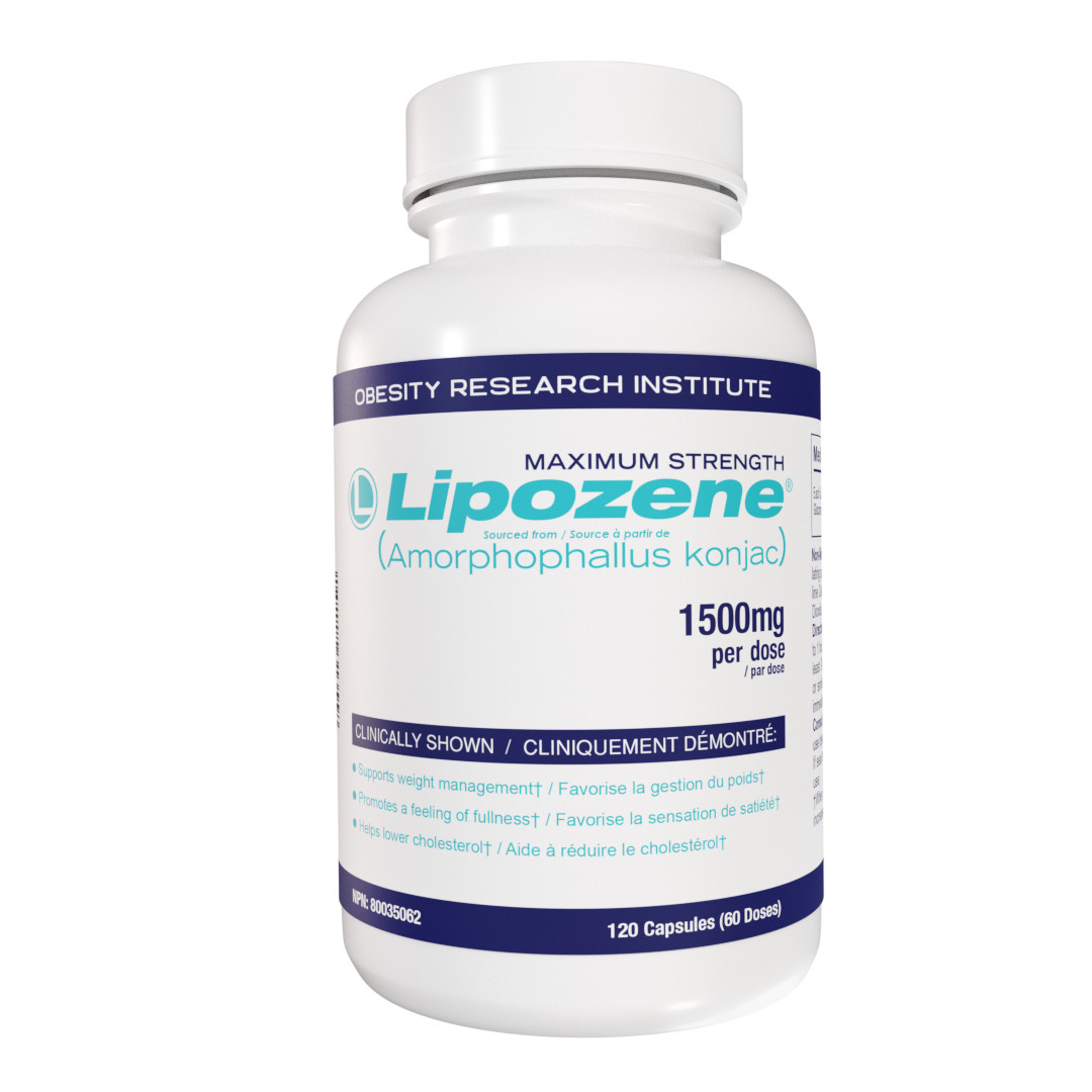Lipozene® 1500mg Capsules 120 Count (Canadian Label) Official Store