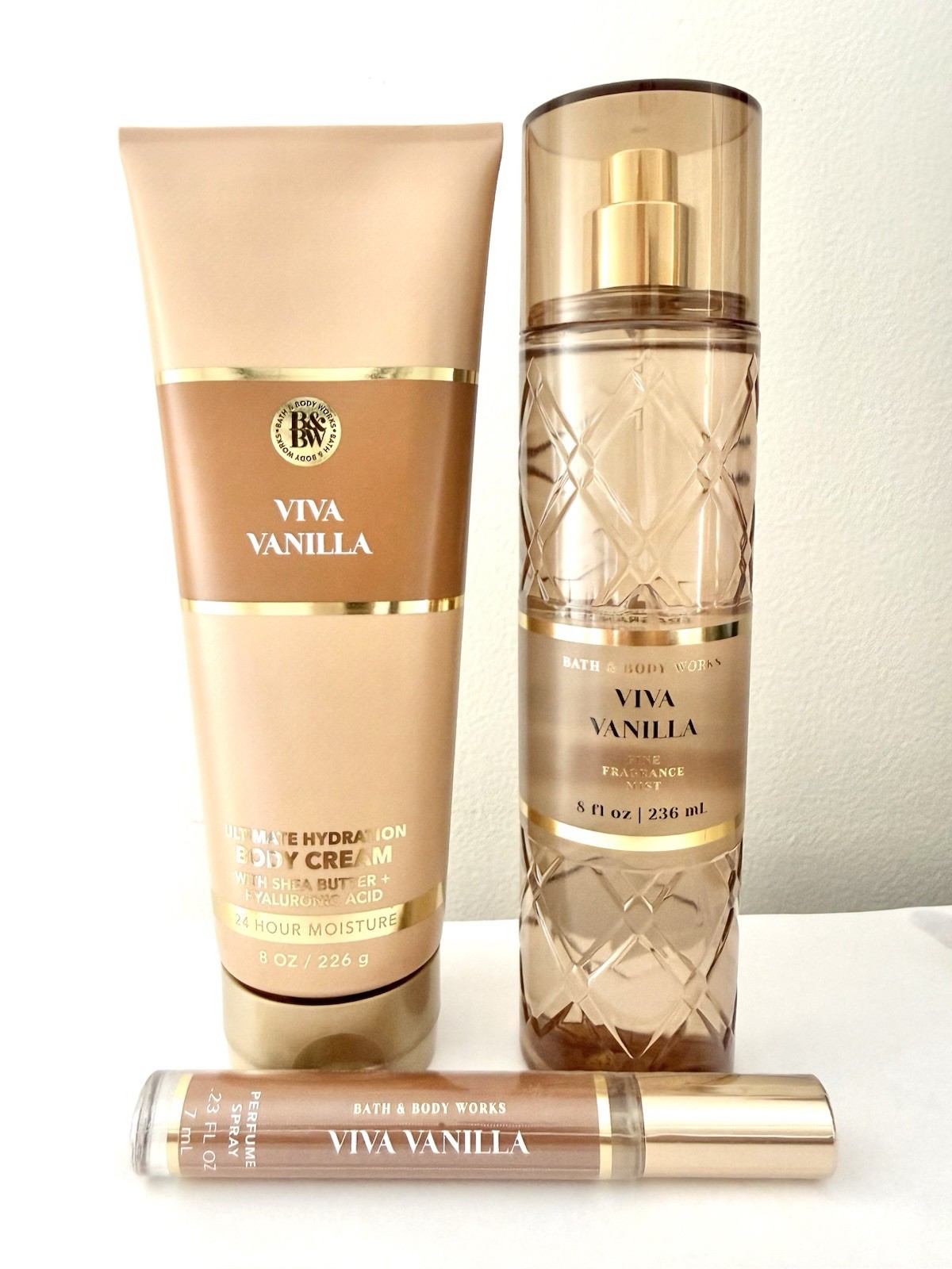 Bath and Body Works Viva Vanilla Everyday Luxuries Bundle – Kayali Dupe NEW