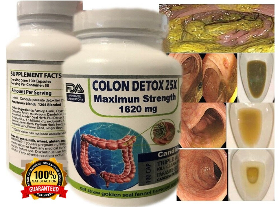 100 caps COLON HERBAL CLEANSE NATURAL DETOX ALOE VERA ALFALFA Fast colon cleanse