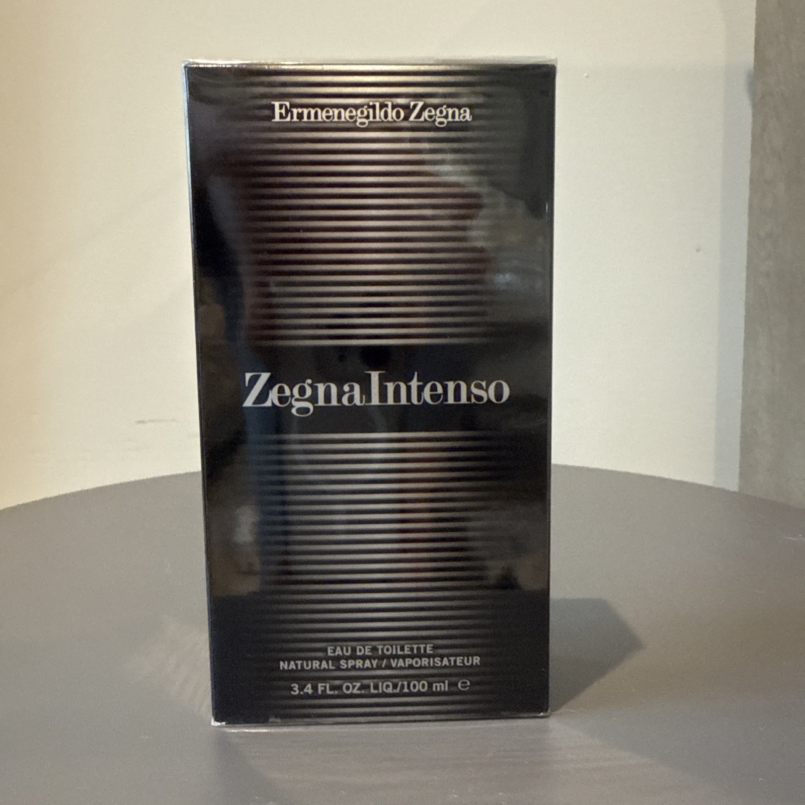 ZEGNA INTENSO by Ermenegildo Zegna Men EDT Spray 3.4oz 100ml NIB Sealed