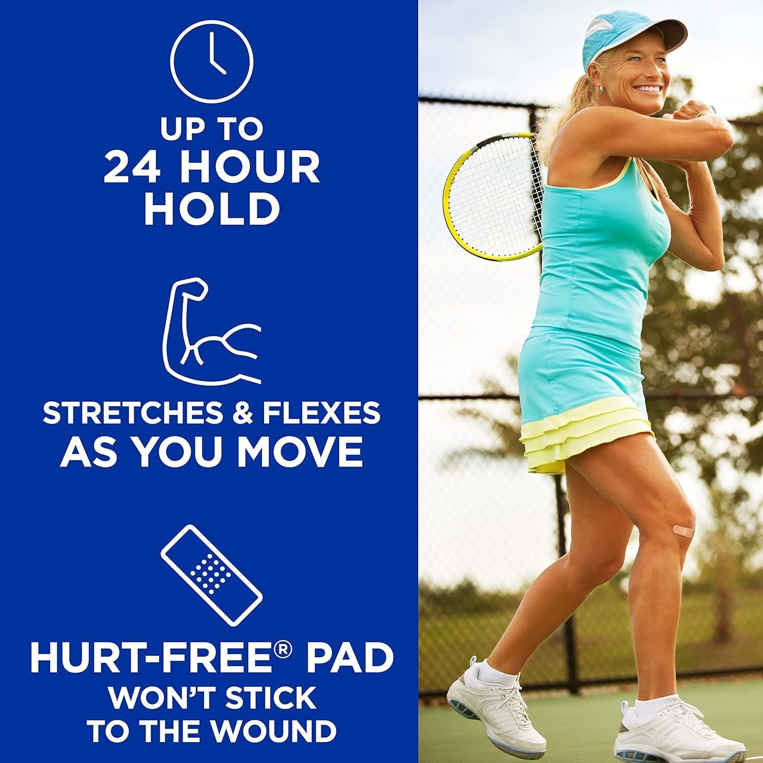 Flexible Fabric Adhesive Bandages, Comfortable Flexible Protection & Wound Care