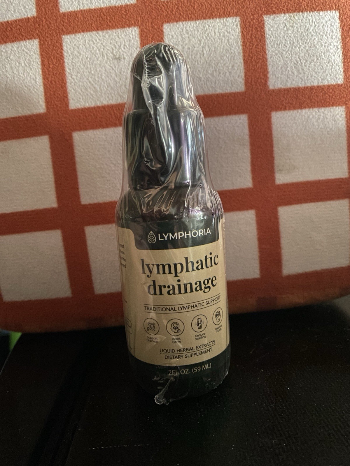 LYMPHORIA Lymphatic Support Herbal Drops Vegan Gluten-Free 2 fl oz (59 mL)