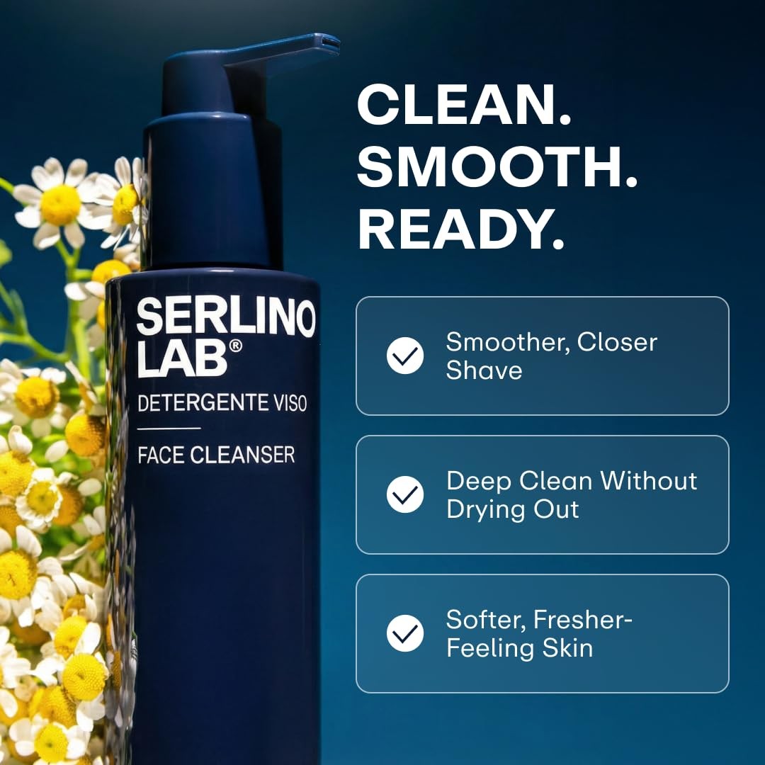 Serlino Lab Face Cream – Moisturizer with Retinol and Hyaluronic Acid, Refreshin
