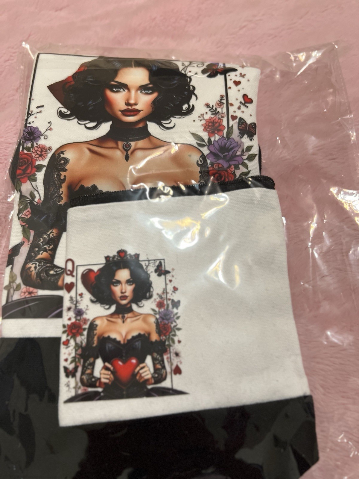 Black/White Canvas Zipper bags and handsbag beautiful design