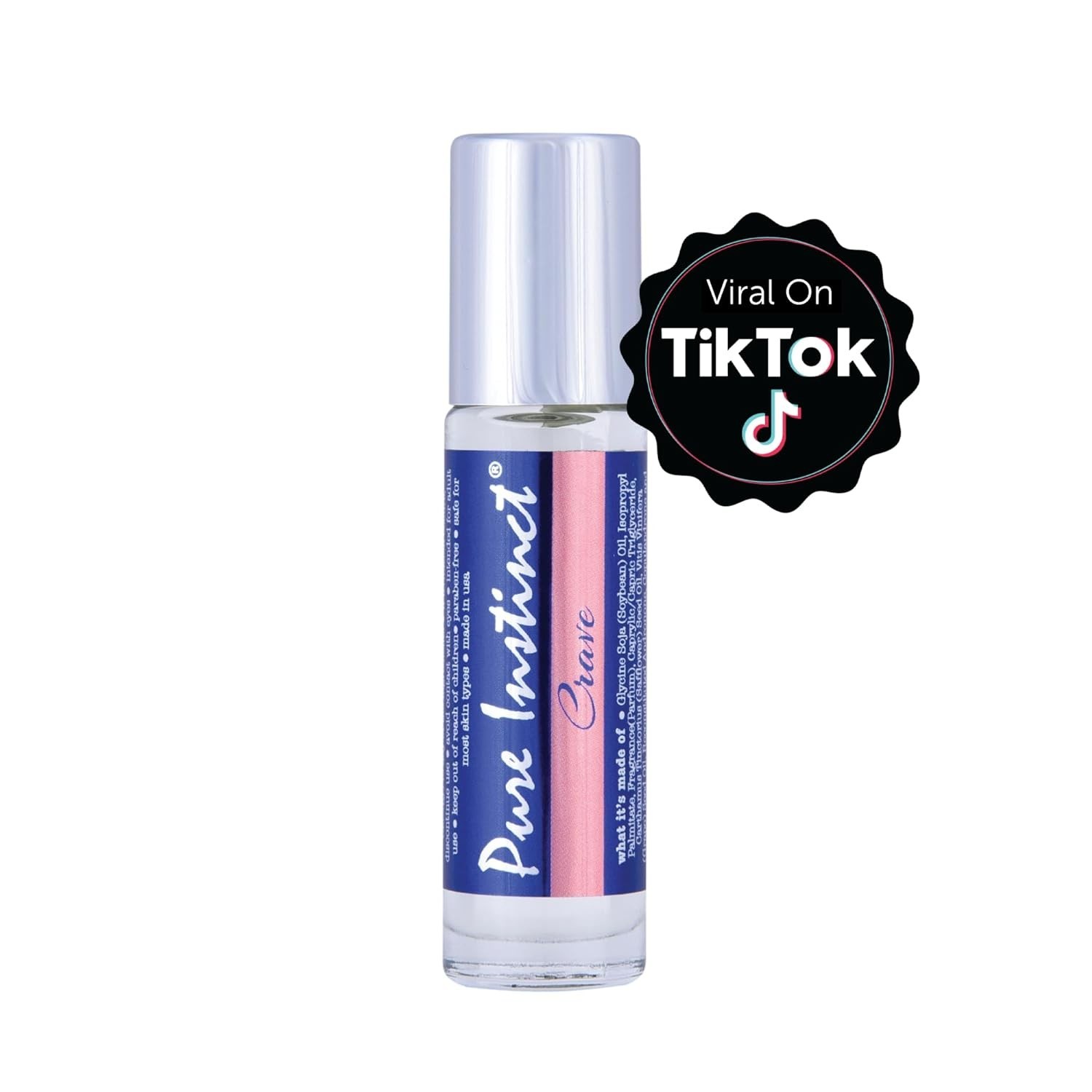 Pure Instinct Crave Roll On The Original Pheromone Cologne Infused Gift For Her
