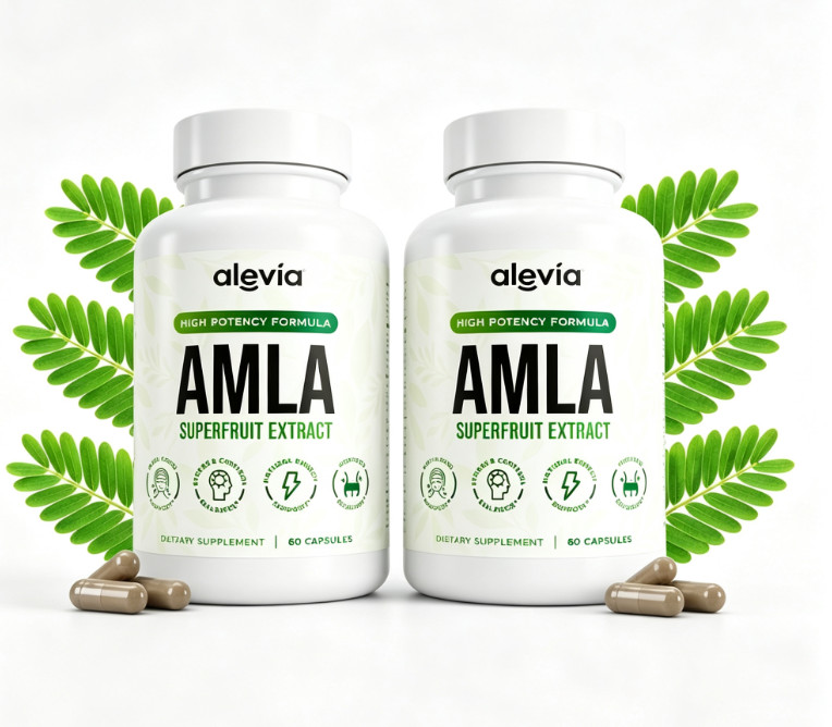 Organic Amla Capsules 1000mg – Indian Gooseberry Amla Fruit Supplement 1-5 pack