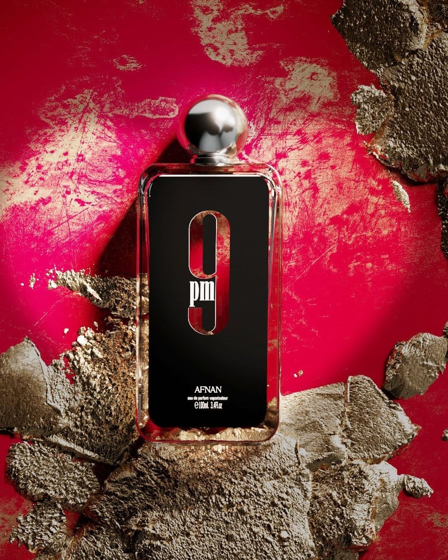 Long Lasting 9 PM Men’s Eau De Parfum, Alcohol-Free, 3.4 Fl Oz – Timeless Aroma