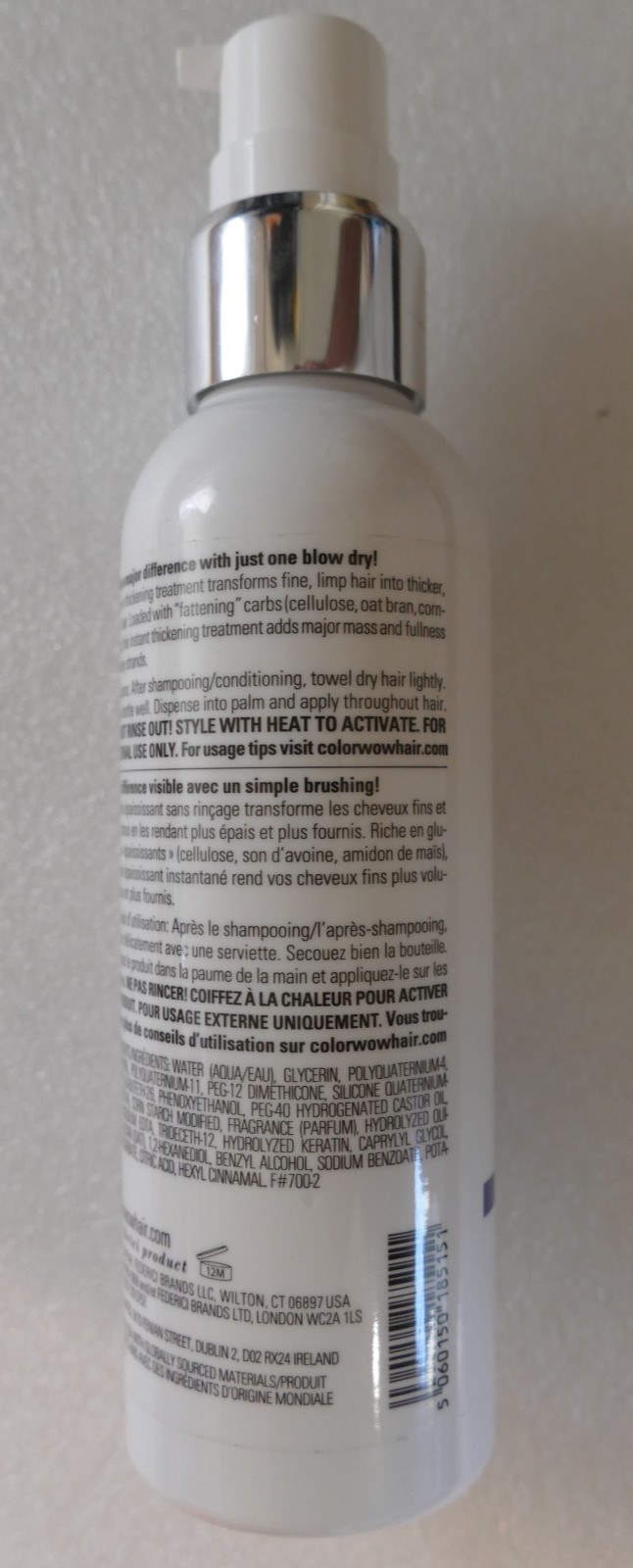 COLOR WOW Dream Cocktail Coconut Infused Leave in THICKENING Treatment 6.7 Ounce