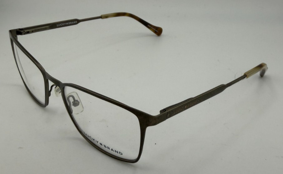 LUCKY BRAND EYEGLASSES FRAMES ONLY D312 GREEN TORT FULL RIM 53-18-140