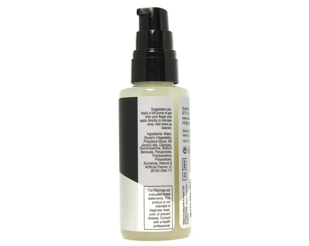 Sensuva Anal Comfort Cream🍯Tingling Liquid Lube Oil Jelly Slippery Wet Gel