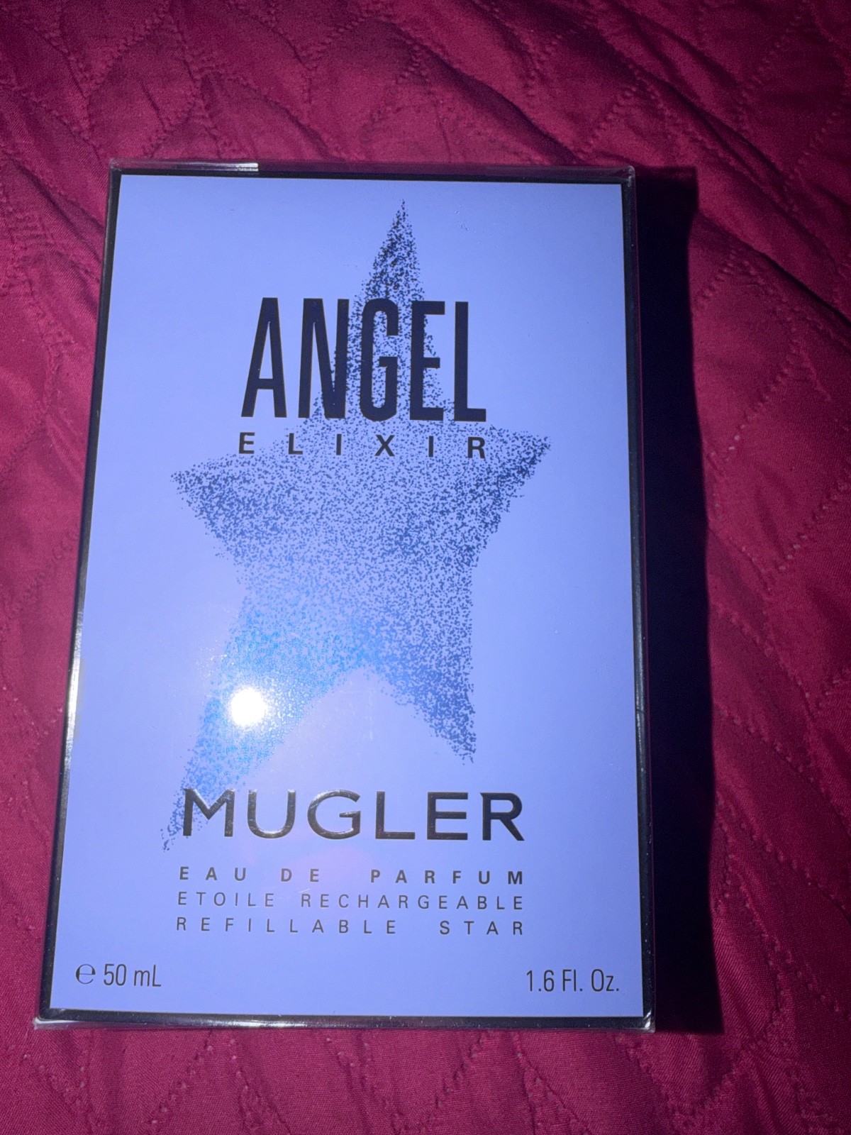 Mugler Angel Elixir Eau De Parfum Spray 50 ml 1.6 fl oz Refillable New in Box