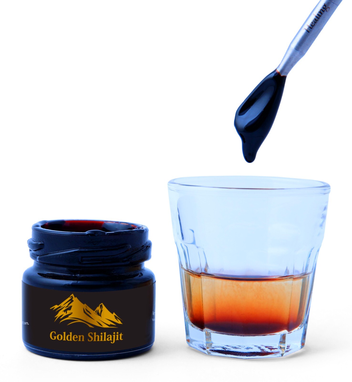 Premium Quality 100% pure NATURAL Gold Shilajit 40ml/from World’s highest Source