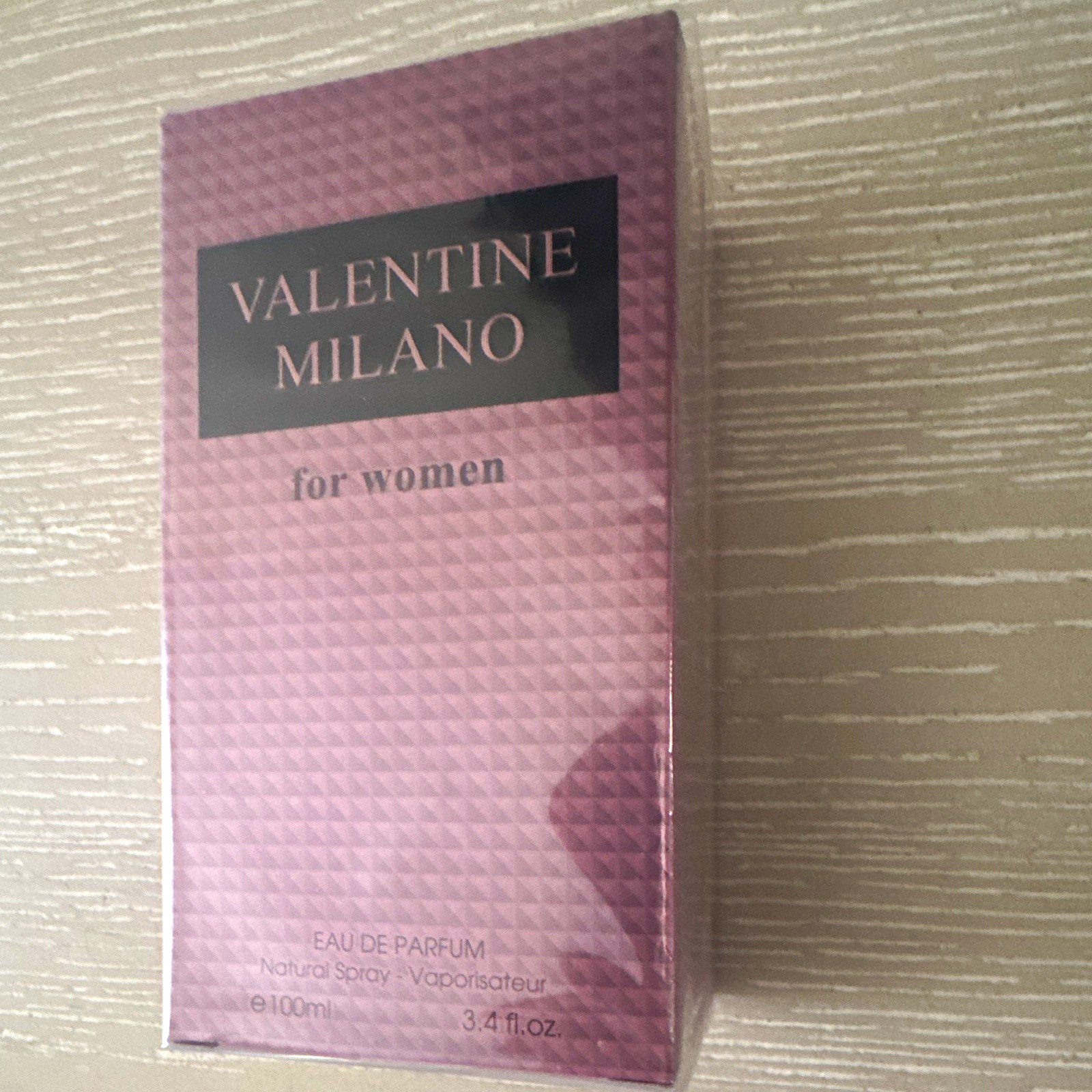 Valentine Milano Eau de Parfum Spray for Women Regular Size 3.4 fl oz