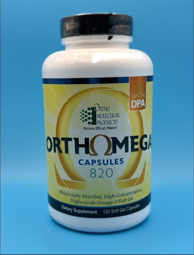 Ortho Molecular Products – Orthomega 820 – Exp 07/2027 or later