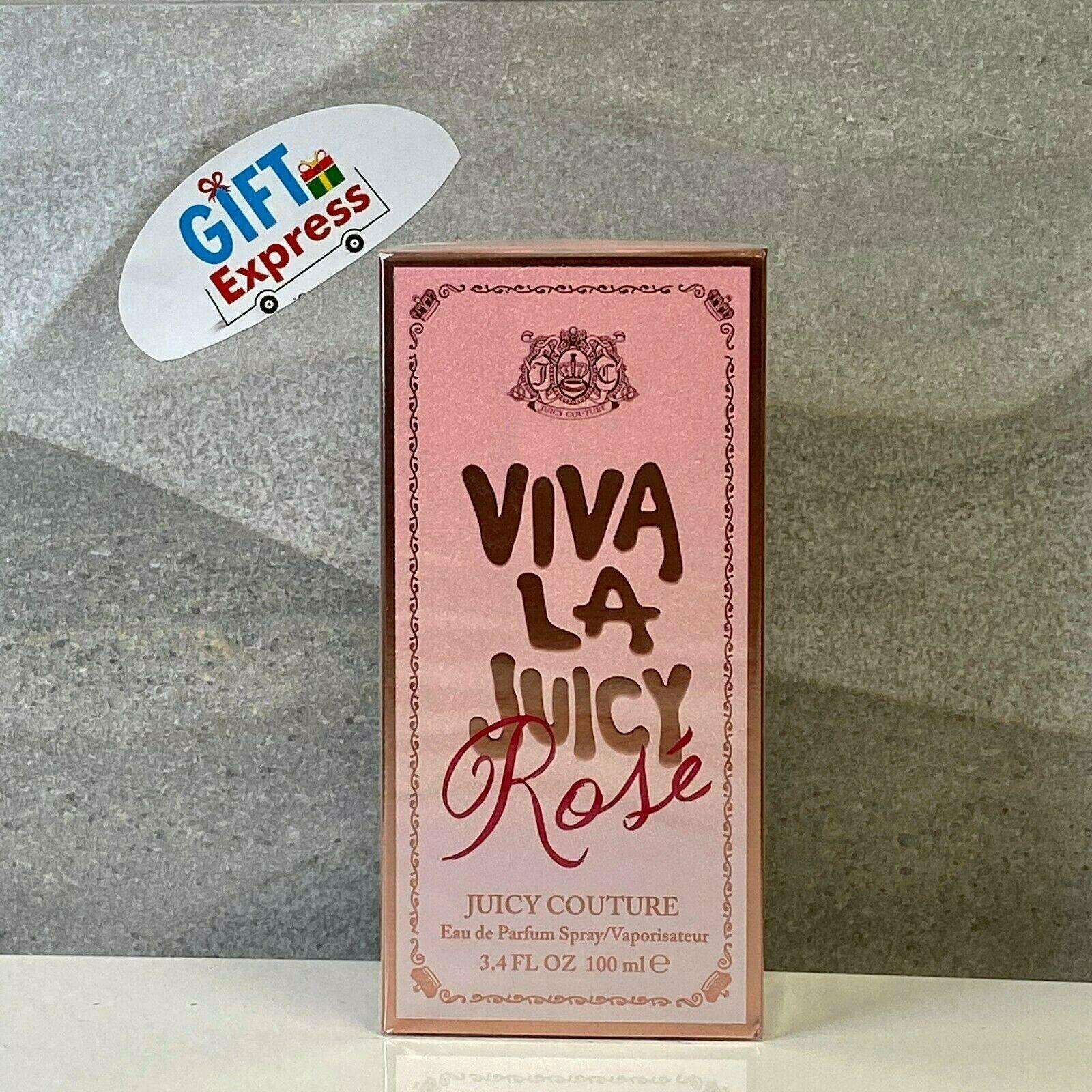 Viva La Juicy Rose by Juicy Couture 3.4 oz EDP Perfume for Women New In Box
