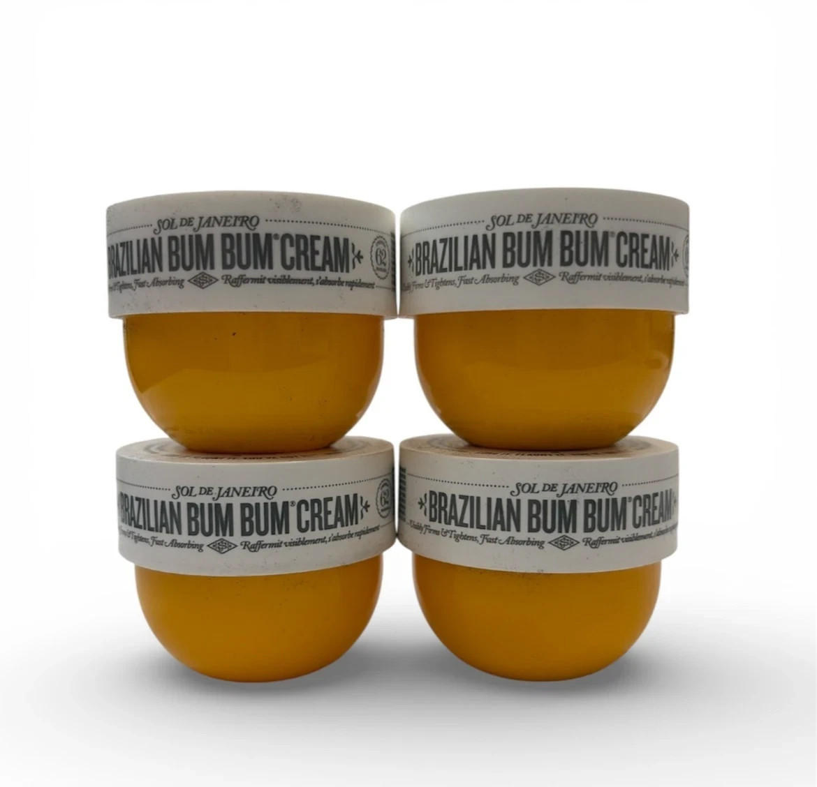 4pc Sol de Janeiro Brazilian Bum Bum Cream Travel 0.84oz/25ml Each NWOB