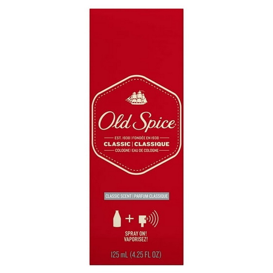 Old Spice Classic Scent Cologne For Men, 4.25 fl oz Free Shipping US