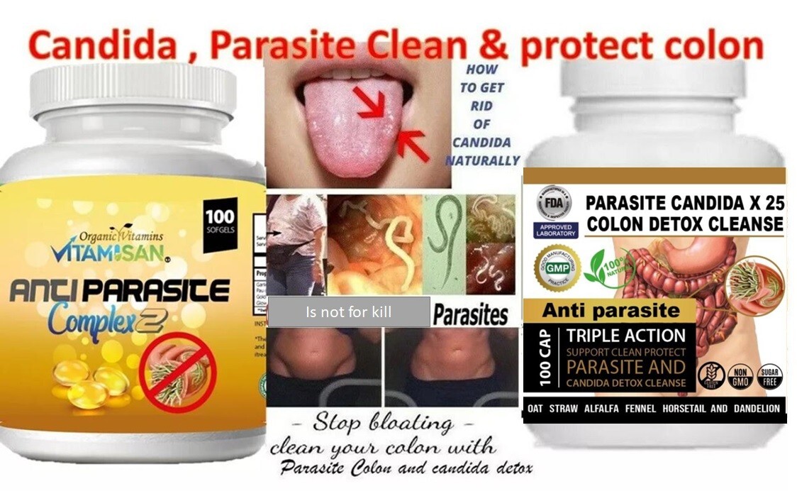 Parasite Cleanse Detox kit 200 Caps Body Boost Health Ultra Blast Quick garlic