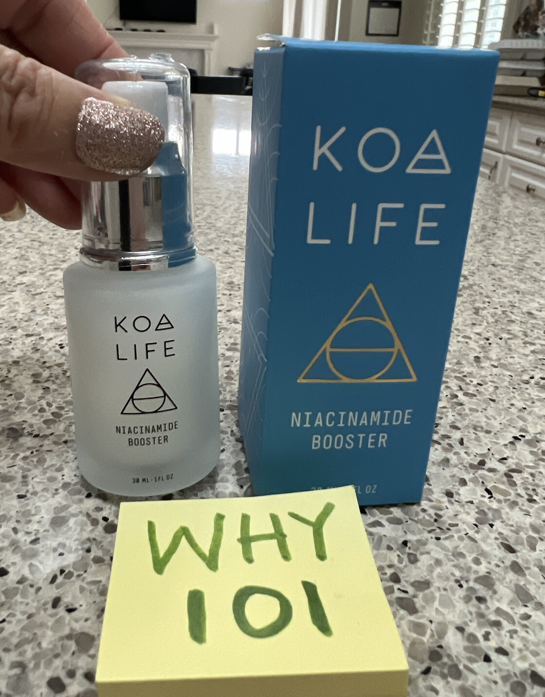 KOA LIFE NIACINIAMIDE BOOSTER 1oz/30mL FULL SIZE; Factory SEALED BNIB $34.95