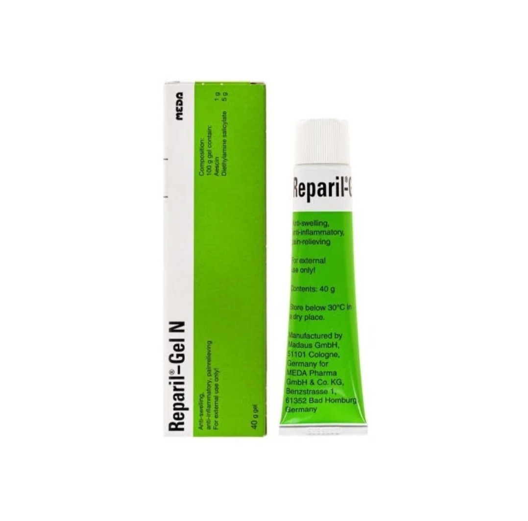 Reparil Gel N 40g Anti-Inflammatory, Pain Relieving & Swelling Free Shipping