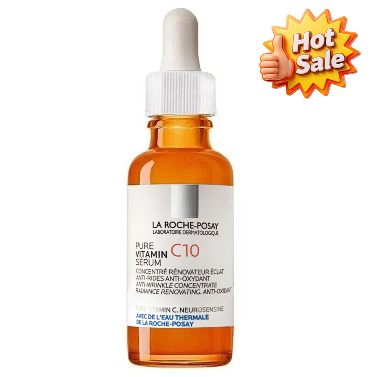 La Roche Posay 10% PURE VITAMIN C SERUM C10 Anti-Wrinkle Concentrate 30ml