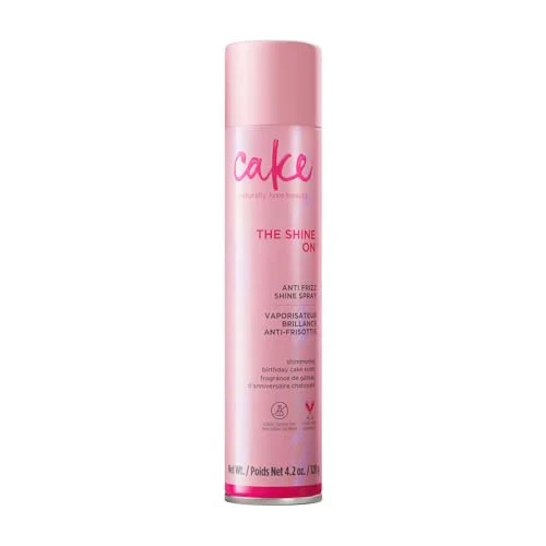 Cake Beauty Shine On Anti Frizz Spray 4.2oz Hair Shine Spray Lightweight Finish