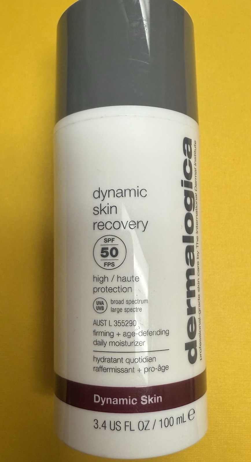 DERMALOGICA Dynamic Skin Recovery SPF50 3.4 oz / 100mL. Exp.09/2028 New No Box.