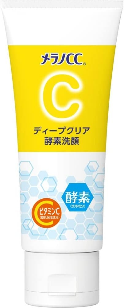 Melano CC Deep Clear Enzyme Face Wash Foam 130g Pore Cleansing Care From Japan