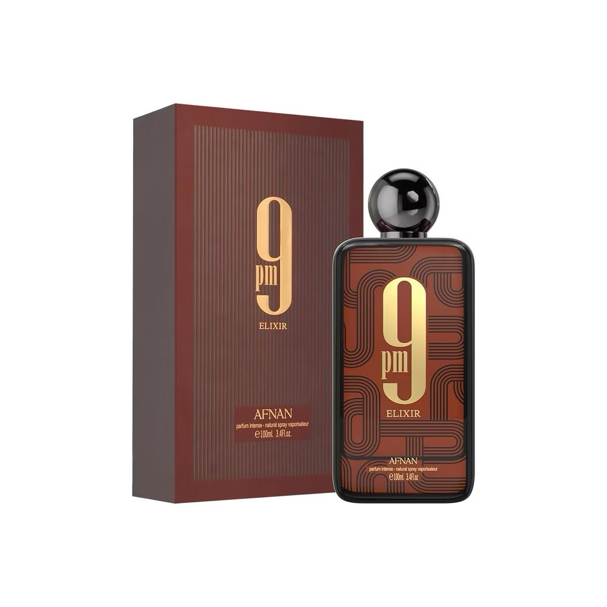 Afnan 9PM Elixir Unisex Extrait de Parfum 3.4 fl oz 100ml