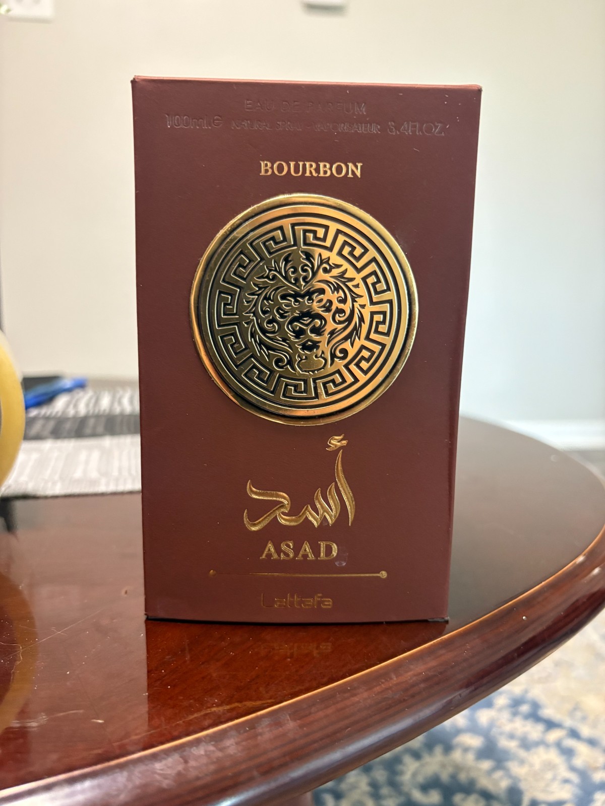 Lattafa Asad Bourbon Eau de Parfum 3.4 oz