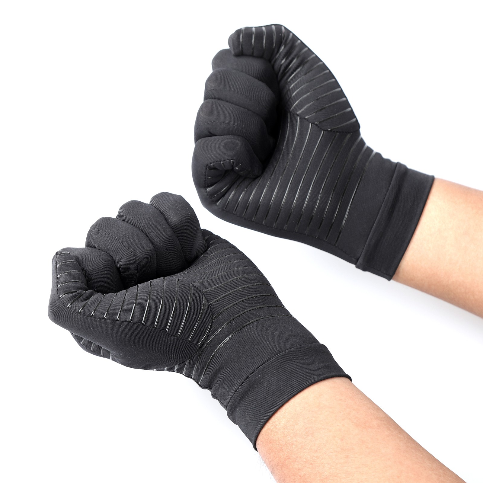 NEW Copper Arthritis Hand Gloves Compression Support Joint Pain Relief Sport US