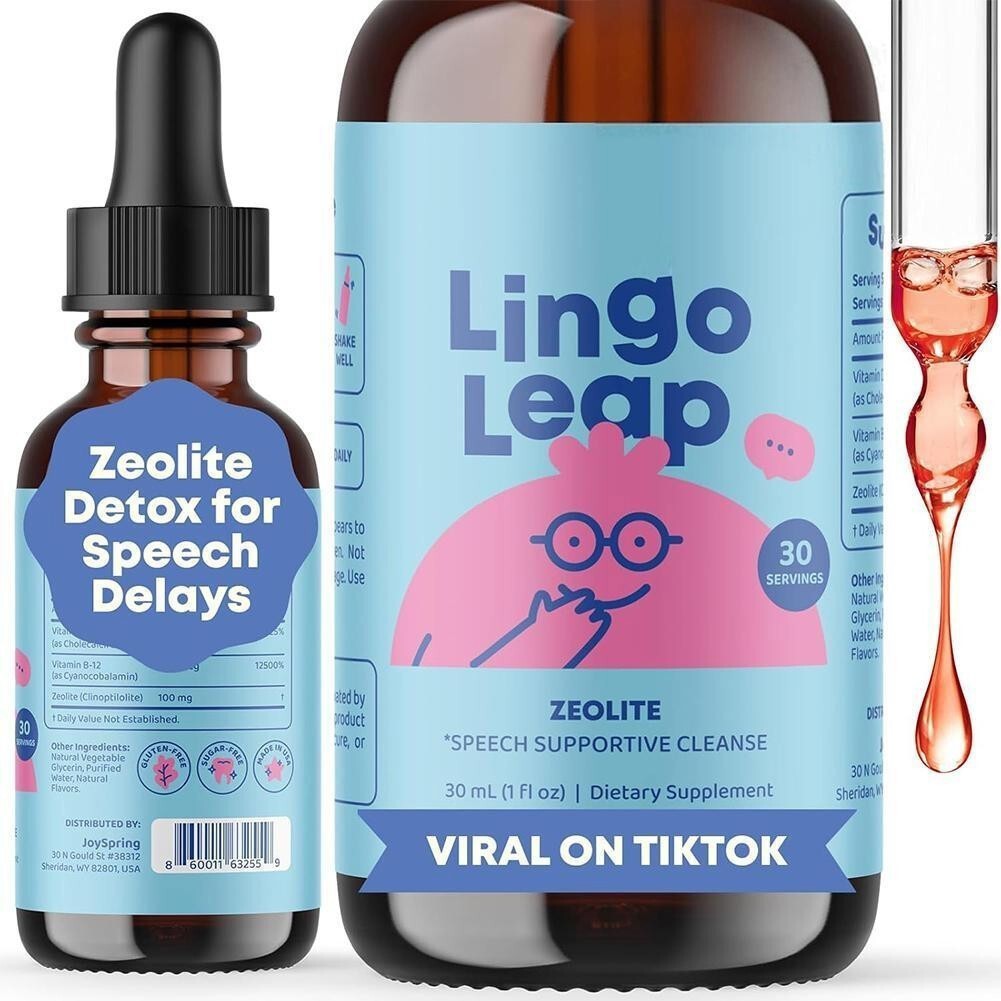 1-5X Children’s Droplets Lingo Leap – Zeolite Detox for Speech Delays