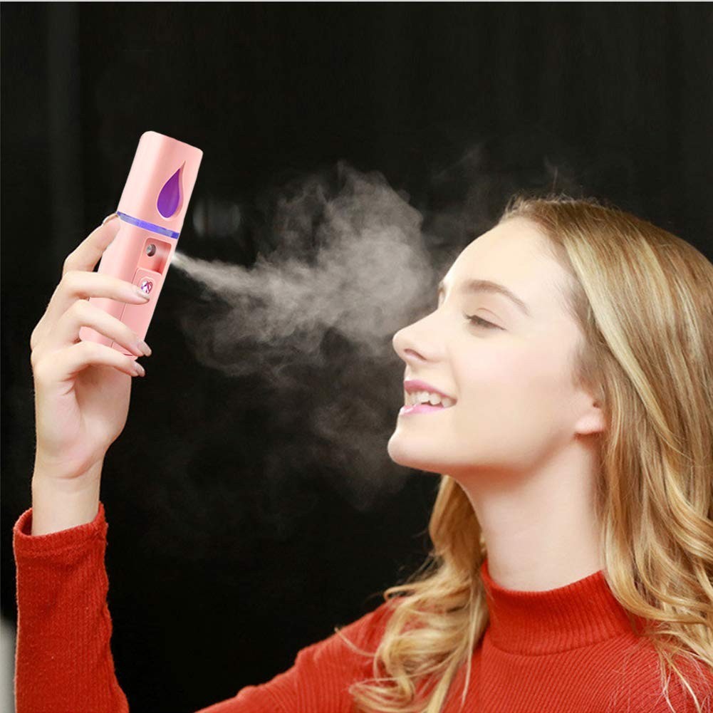 Luxury Portable Facial Steamer & Skincare Mister – 20ml, Rechargeable & Stylish