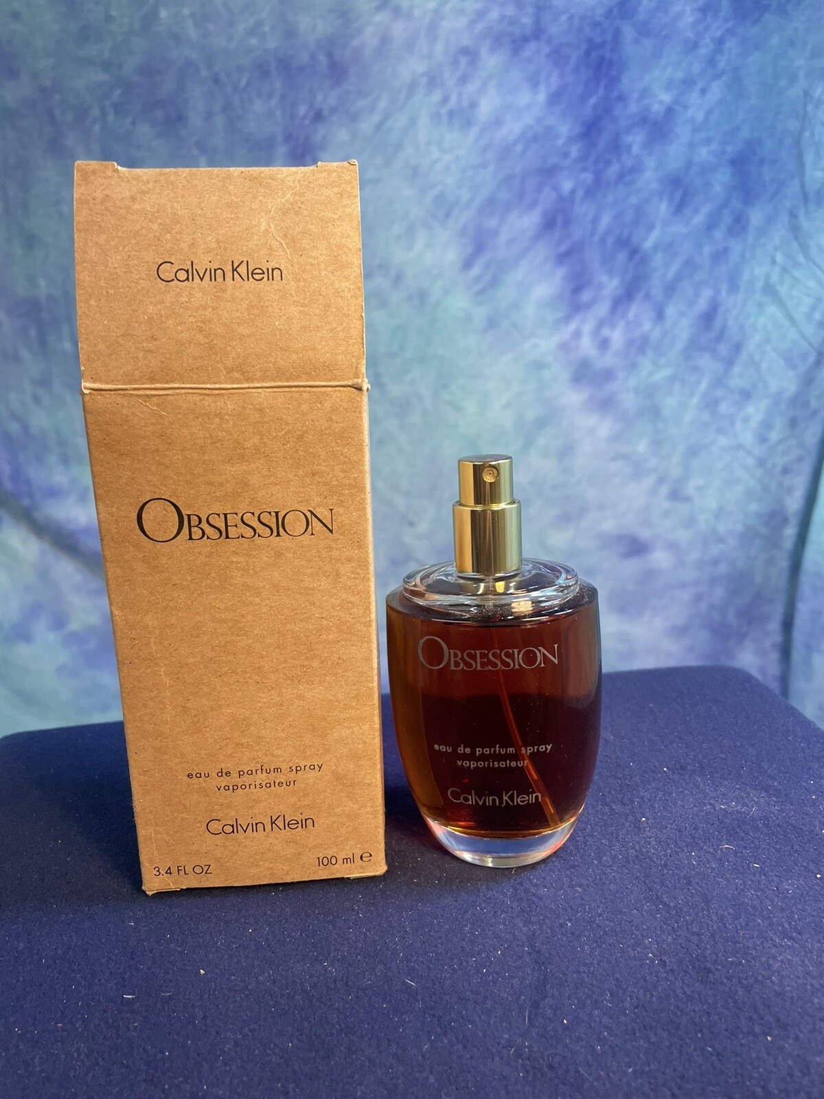 OBESSION By CALVIN KLEIN Eau de Parfum 100mls OPEN BOX C*15