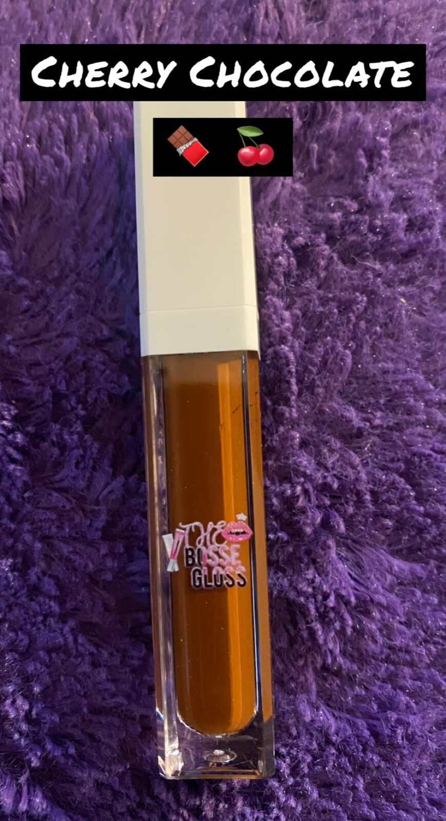 Long Lasting Vegan Lip Gloss High Pigment and smooth while using 🤭