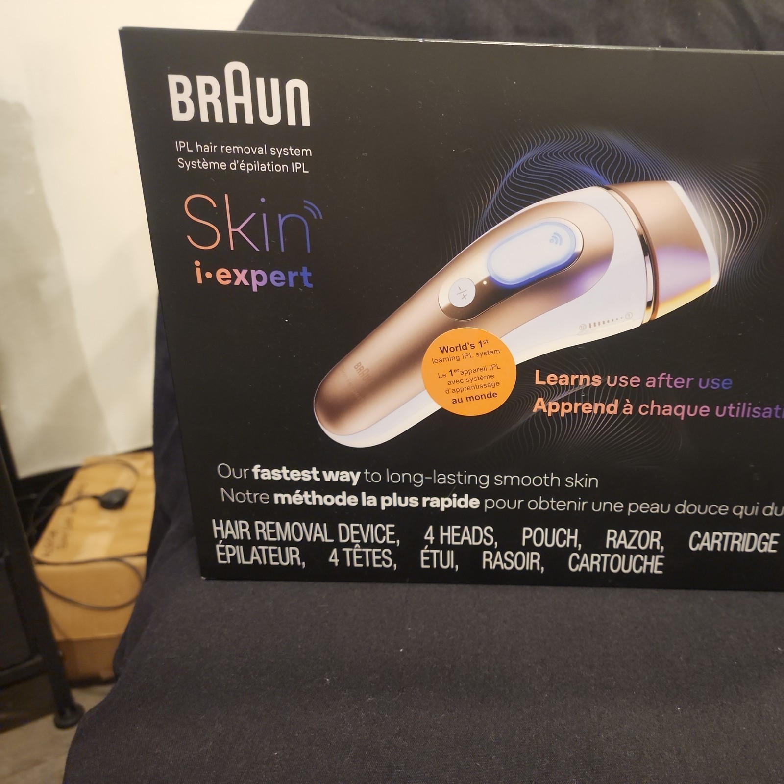 Braun Smart IPL Skin i·Expert Pro 7 Laser Hair Removal 4 Heads PL7387