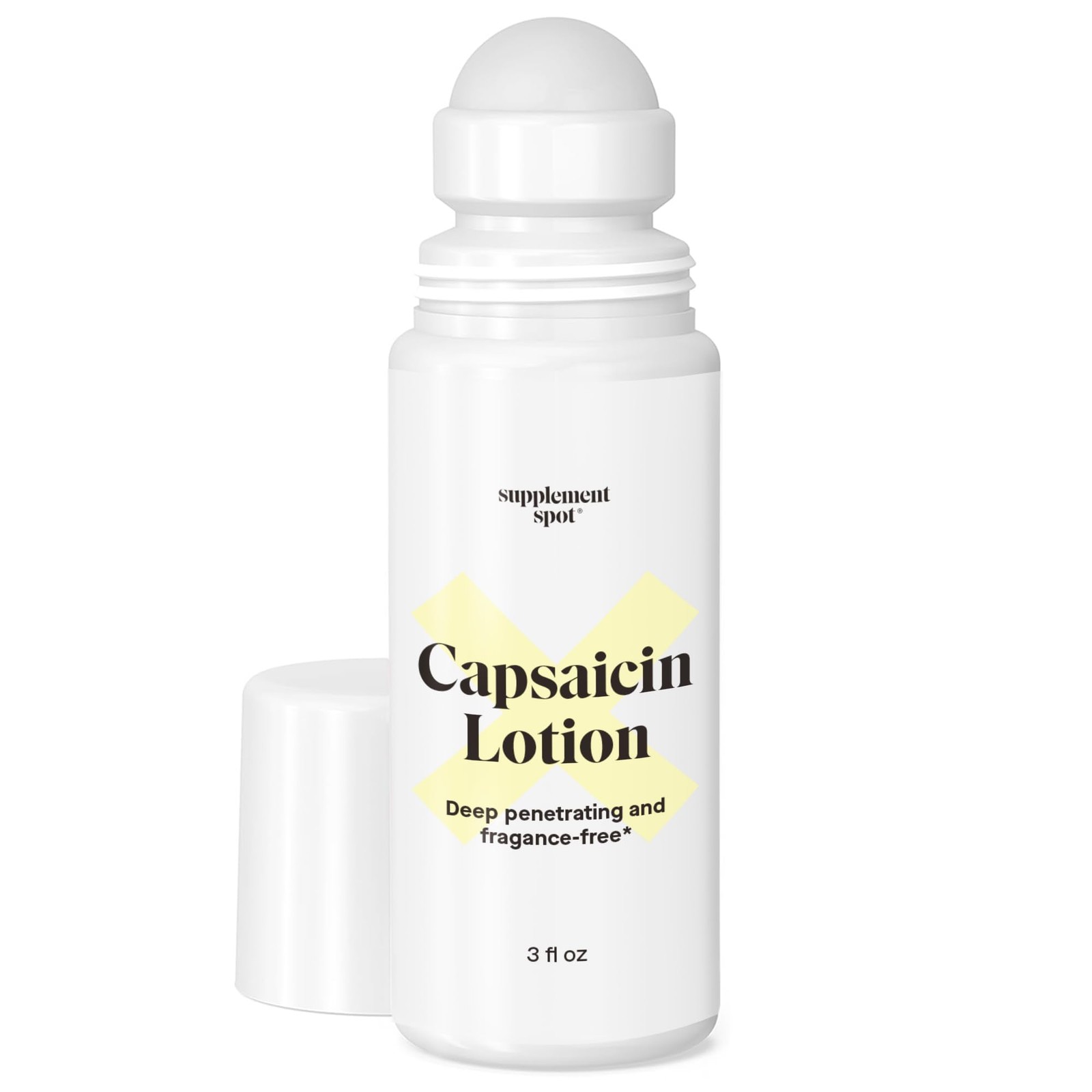 Capsaicin Lotion – Cream for Muscles & Joints – Deep Penetrating Roll On w/0….