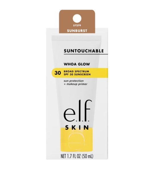 e.l.f. SKIN Suntouchable Whoa Glow SPF 30, Sunburst, 1.7 fl oz