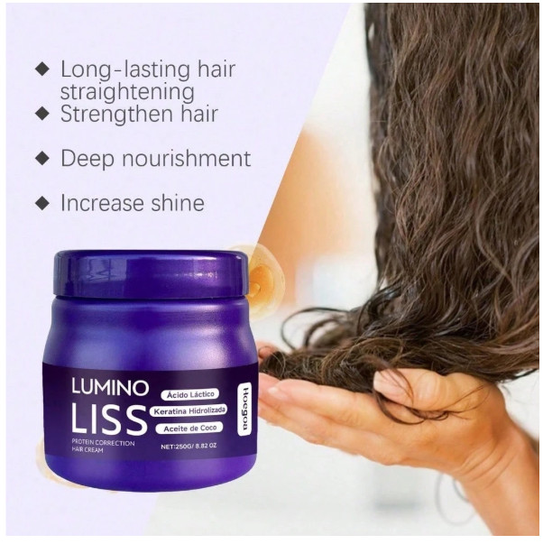 Lumino Liss Protein Correction Hair Cream 8.82 Oz Sealed FREE SHIPING USA