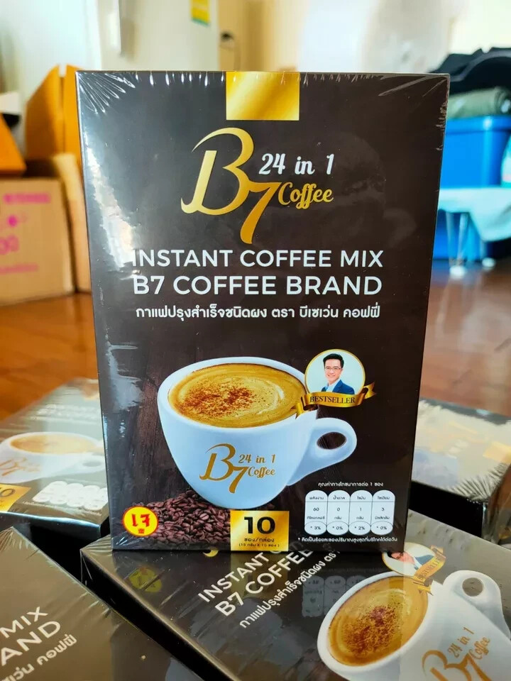 10 x B7 Coffee 24in1 Mix Weight Control Premium Extract Healthy Immune No Sugar