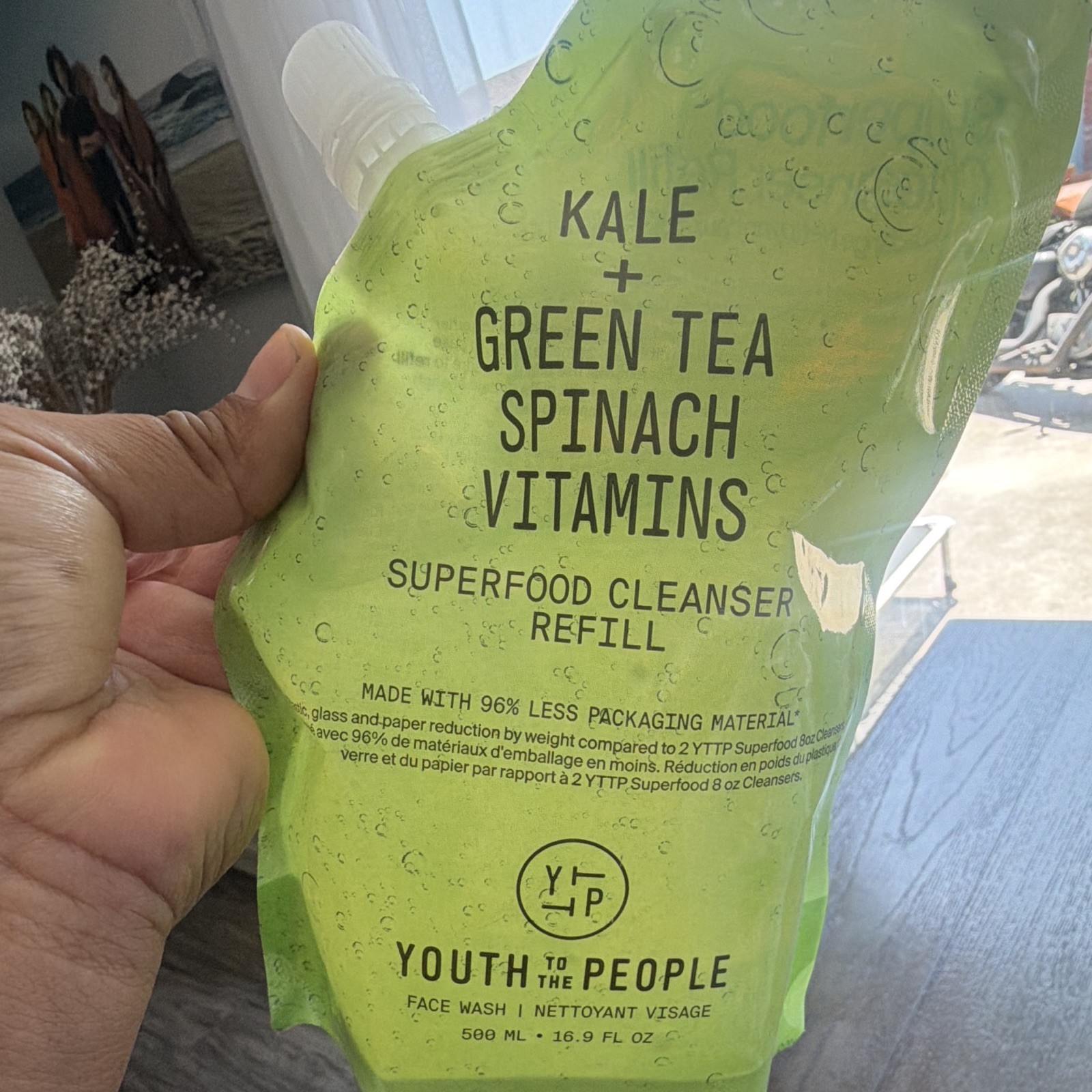 Youth To The People Superfood Cleanser Refill Kale+Green Tea+Spinach 16.9