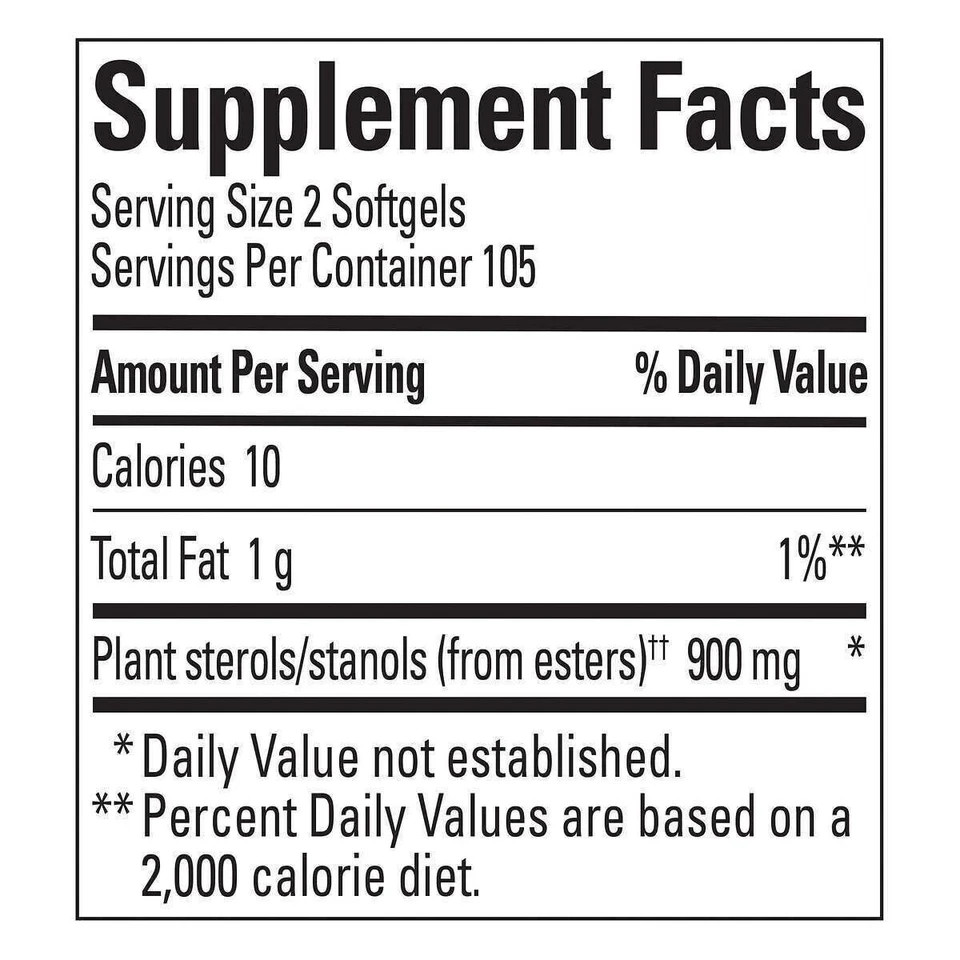Twin Pack Nature Made CholestOff Plus 900mg 210 Softgels EXP 3/27