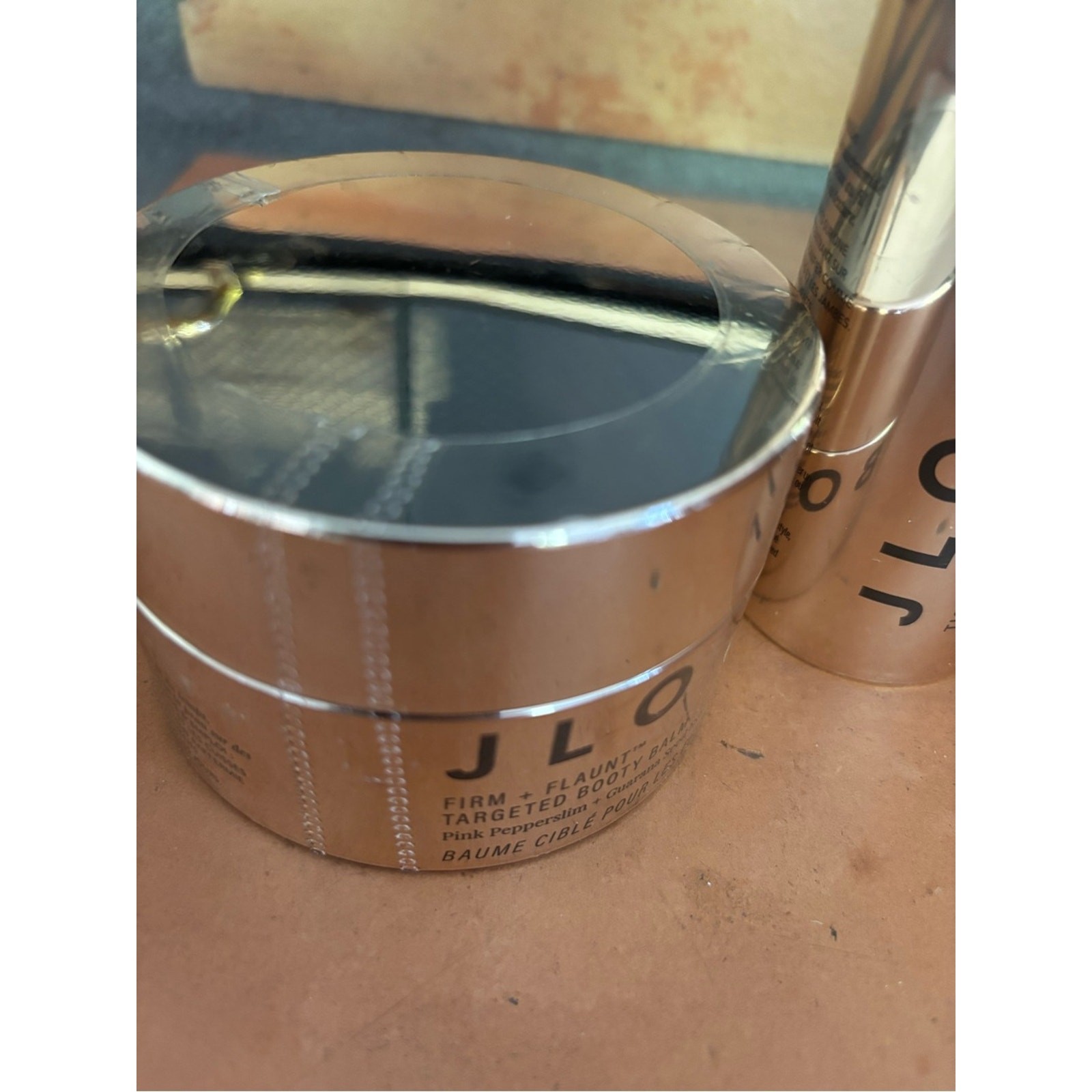 JLO Beauty Body Firming Set in Rose Gold Brand New unopened