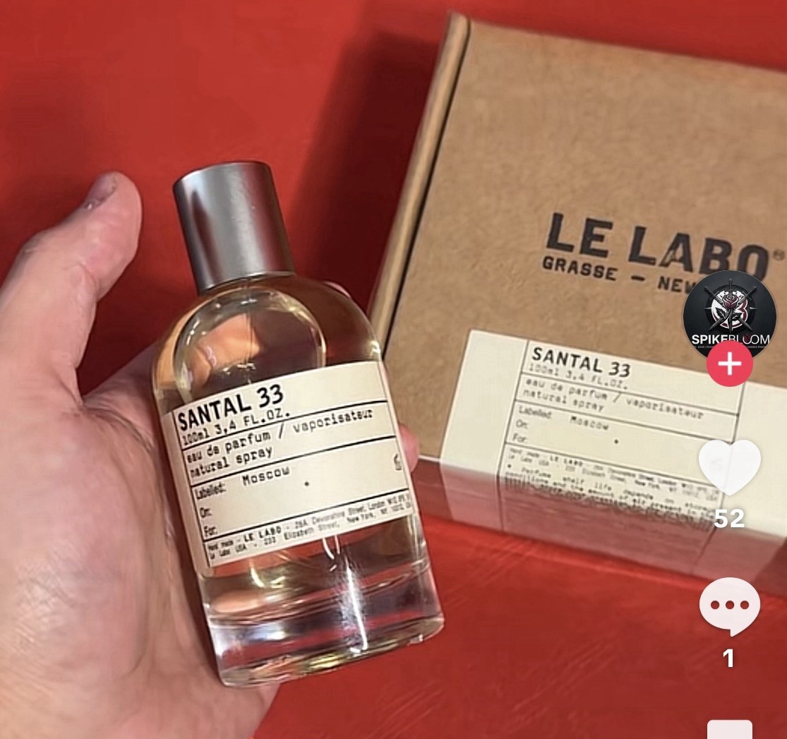 Le Labo Santal 33 Eau de Parfum Natural Spray 3.4 fl oz Sandalwood