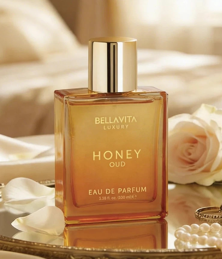 Bellavita Luxury Honey Oud Eau de Parfum | 100 ml (3.4 fl.oz.) | Perfume for Men