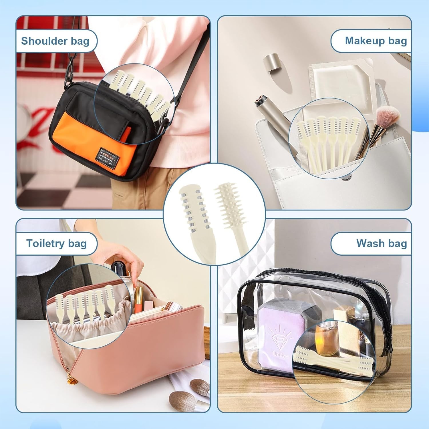 10Pcs 2-in-1 Nose Hair Trimmer, Nasal Hair Cutter, Double Sided Nose Hair Cutter
