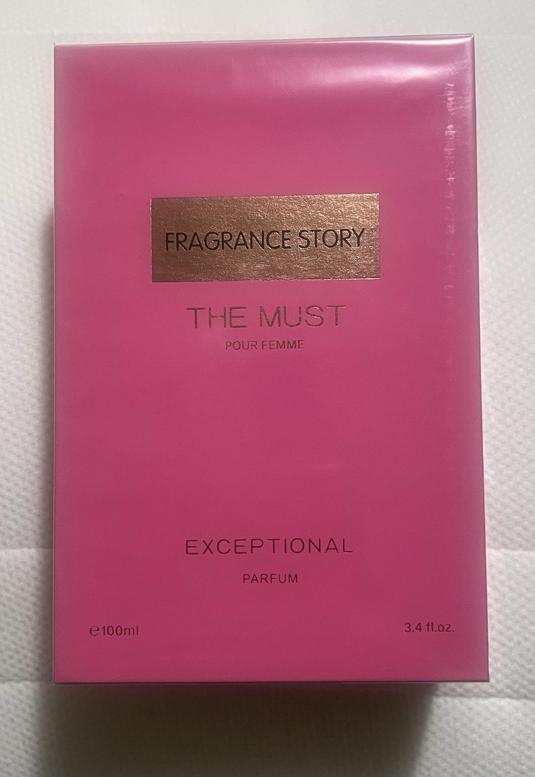THE MUST EXCEPTIONAL by Fragrance Story 100ml/3.4oz Eau De Parfum for Women NEW