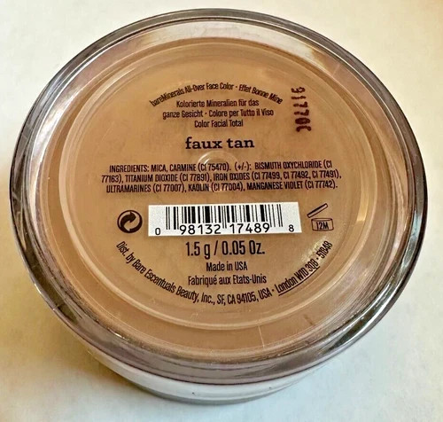 bareMinerals Faux Tan Bronzer Mineral Powder Matte Finish USA Warehouse